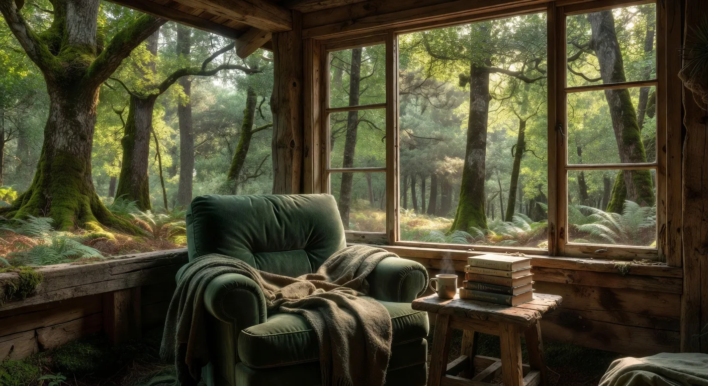 A quiet reading corner